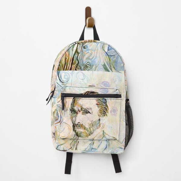 Vista previa del artículo con la obra «Retrato en acuarela de Vincent Willem van Gogh: un homenaje a van Gogh», diseñado y vendido por Gascondi.