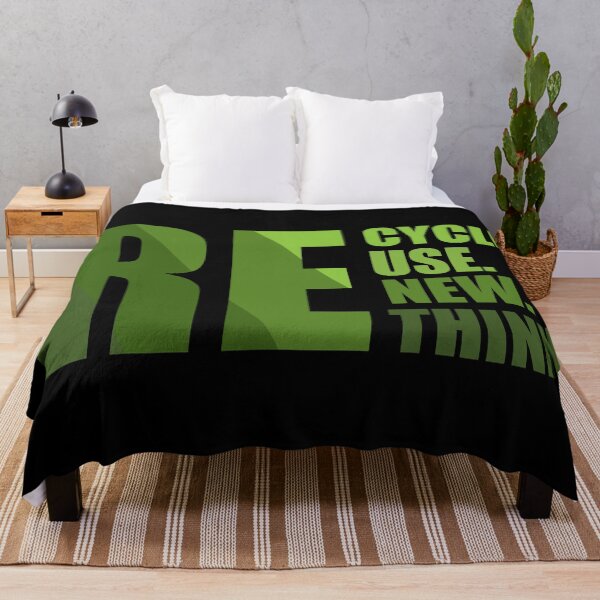 Item preview, Recycle Reuse Renew Rethink environmental protection climate awareness designed and sold by Alexaltay.