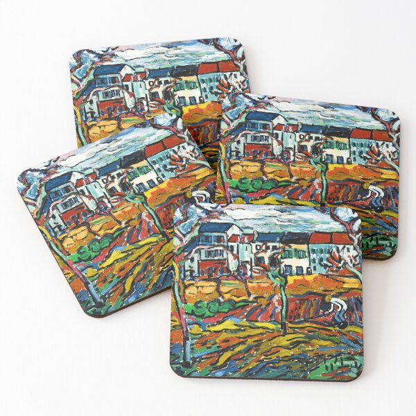 Item preview, Houses at Chatou by Maurice de Valminck (fauvist art - Digitally enhanced by WatermarkNZ Press- lighter version.) designed and sold by CristalleLisa.