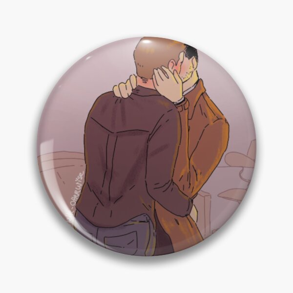Item preview, Yes we dumbass S12 Destiel mixtape kiss designed and sold by Melle-OtterWise.