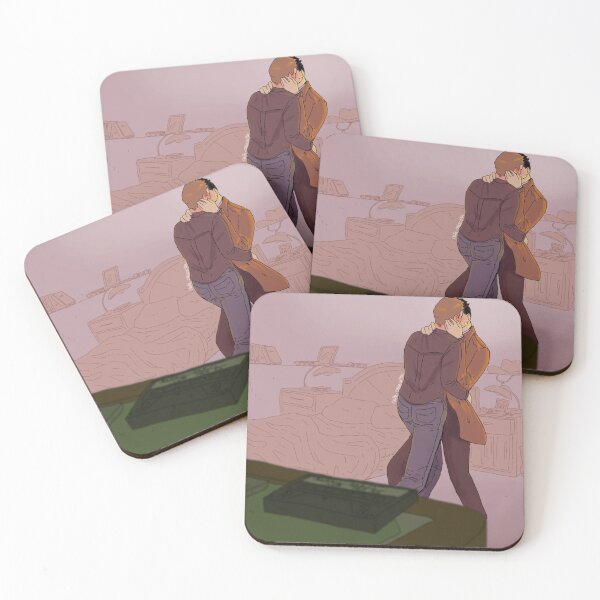 Item preview, Yes we dumbass S12 Destiel mixtape kiss designed and sold by Melle-OtterWise.
