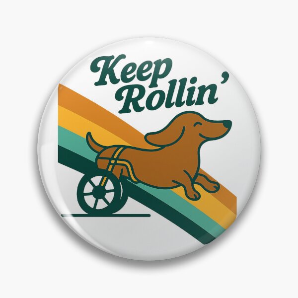 Item preview, Keep Rollin' IVDD Design designed and sold by Indie-On-Wheelz.