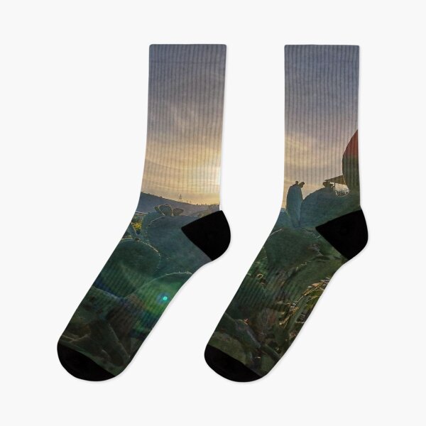 Item preview, Sunset Over Cactus in Fethiye, Turkey designed and sold by Faruk Kalkan Travel Gallery.