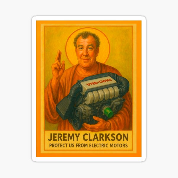Item preview, Jeremy Clarkson Protect us from Electric Motors designed and sold by AIEverything.