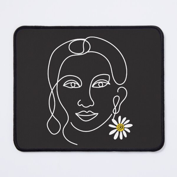 Item preview, Enigmatic Woman - line art Design designed and sold by MagaliC.