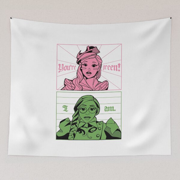 Item preview, Wicked you're green! designed and sold by Drawsaji.