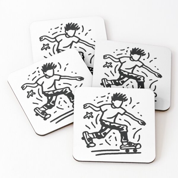Item preview, Cool skateboard guy designed and sold by xiao xuans.