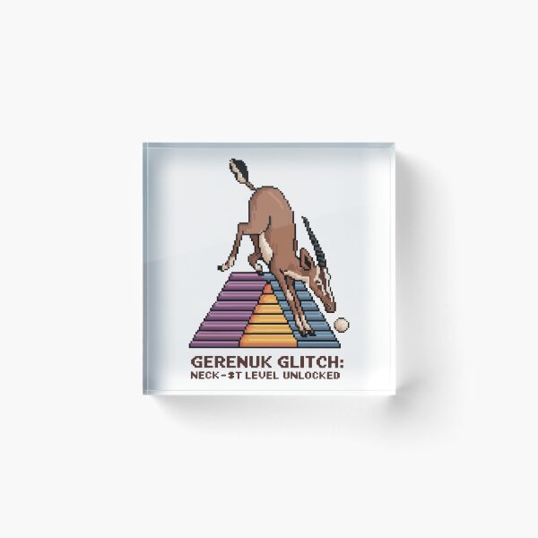Item preview,  Gerenuk Glitch – Neck-3st Level Unlocked designed and sold by NaturePixel.