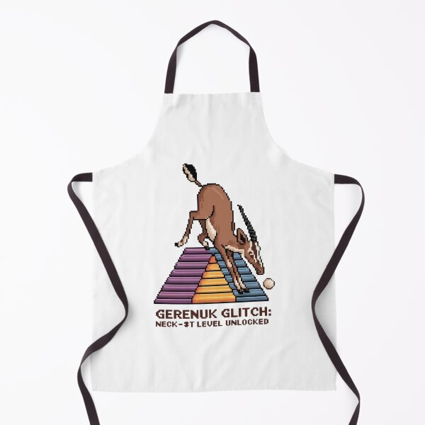 Item preview, Gerenuk Glitch – Neck-3st Level Unlocked designed and sold by NaturePixel.
