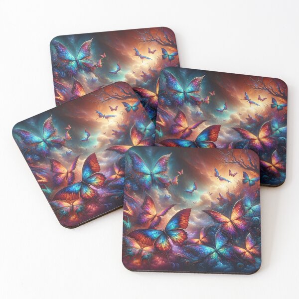 Item preview, Sunset Butterflies designed and sold by Intriguing Designs.