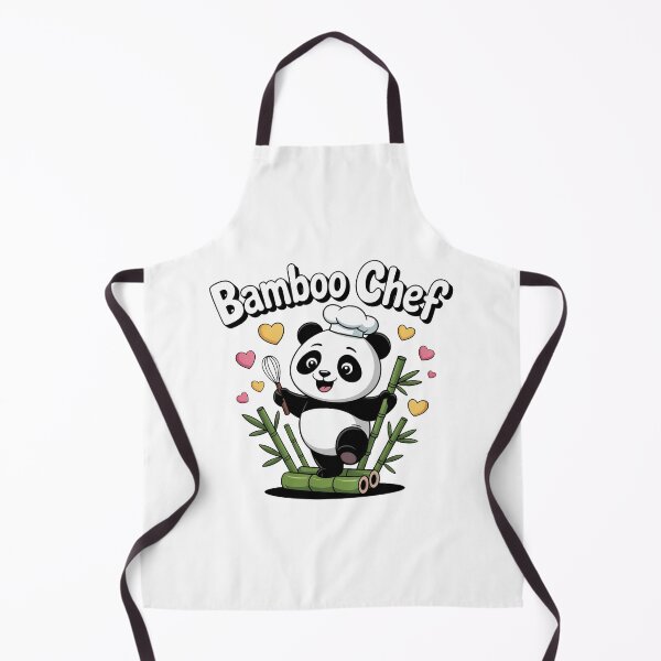 Item preview, Copy of Cute Tiny Panda Bamboo Chef designed and sold by MonkiFlipp.