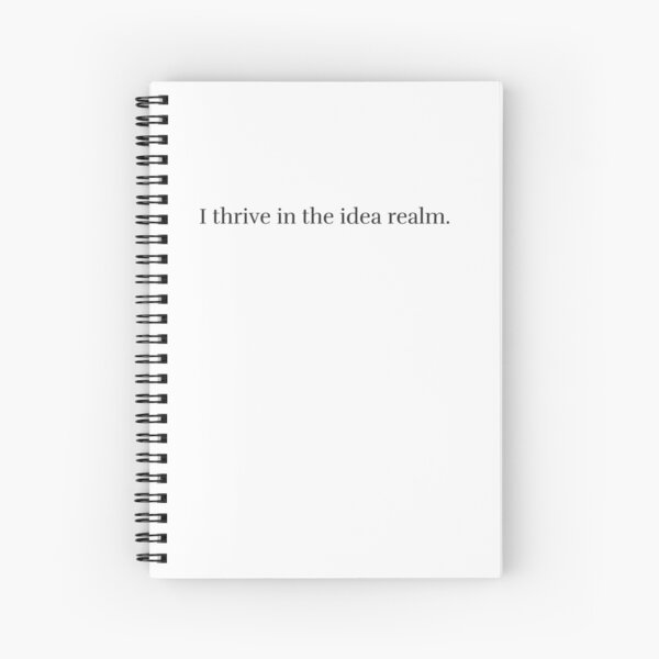 Item preview, I thrive in the idea realm. designed and sold by lkktees.