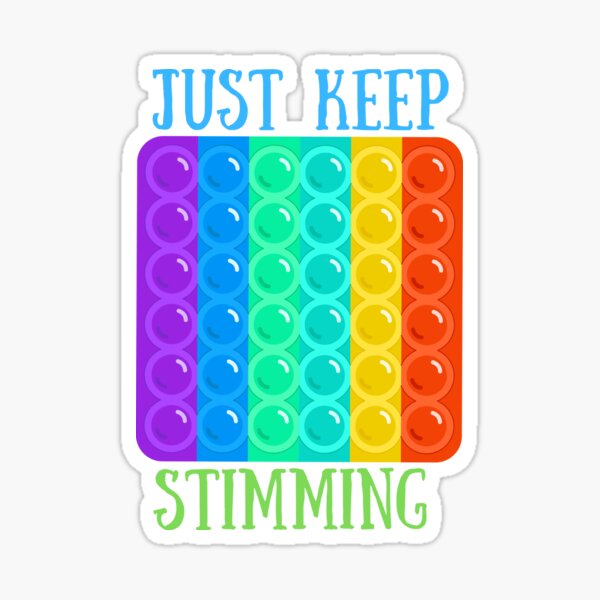 Item preview, just keep stimming designed and sold by jechaiyells.