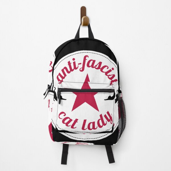 Item preview, The Anti-Fascist Cat Lady - Black designed and sold by TRVLR Designs.