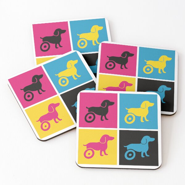 Item preview, Pop Art Dog in Wheelchair designed and sold by Indie-On-Wheelz.