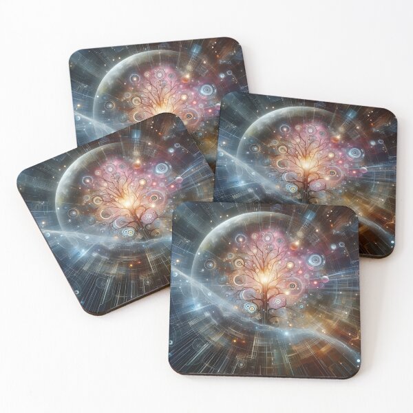 Item preview,  Futuristic Tree of Life with Tech Roots 2 designed and sold by FusionGaze.