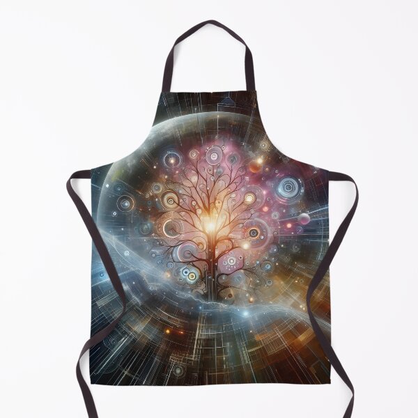 Item preview, Futuristic Tree of Life with Tech Roots 2 designed and sold by FusionGaze.