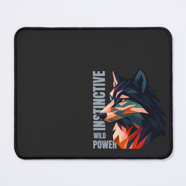 Item preview, Geometric Wolf Shirt – Instinctive Wild Power – #2 | Big Box Drop #001 designed and sold by Bigbox2025.