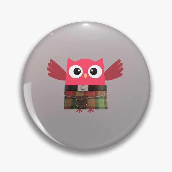 Item preview, Pink Kilted Owl designed and sold by Kilted Owl.