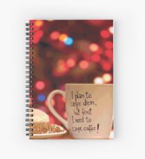 Cuaderno de espiral CARPE DIEM CAFÉ Pop Art