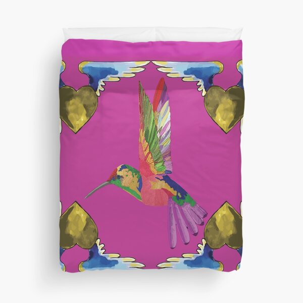 Parure de couette Colibri - Vert - Kiabi - 49.99
