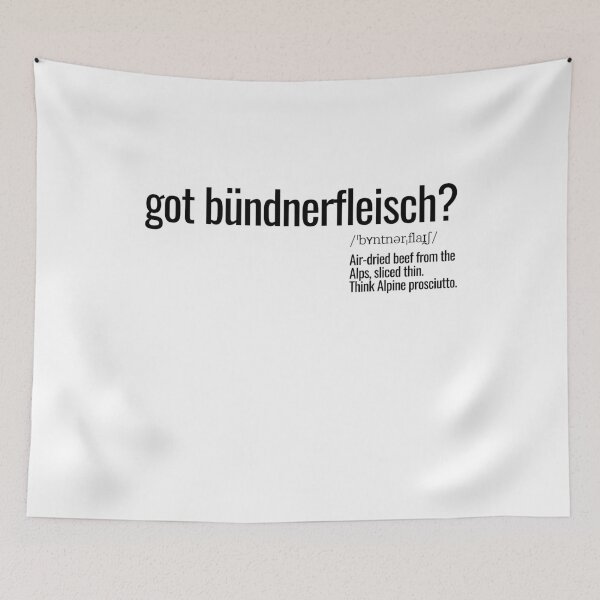 Item preview, Got Bündnerfleisch? designed and sold by nature. electrified..