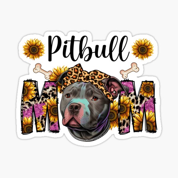 Item preview, Pitbull Mom designed and sold by Bichon Boutique.