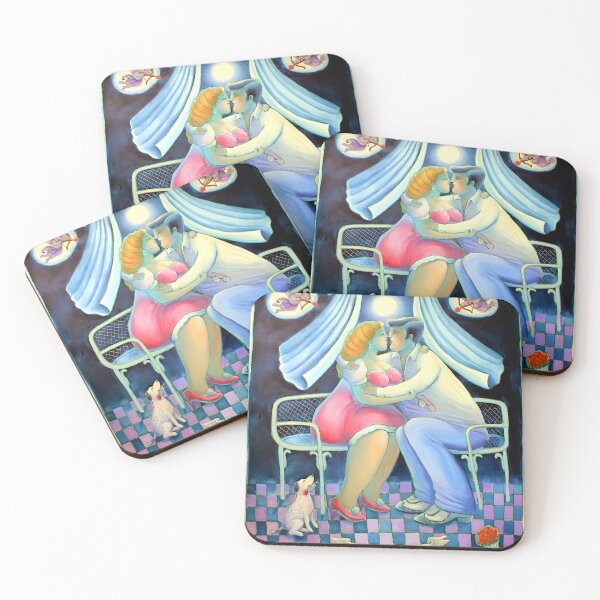 Item preview, Their First Kiss designed and sold by Lencho.