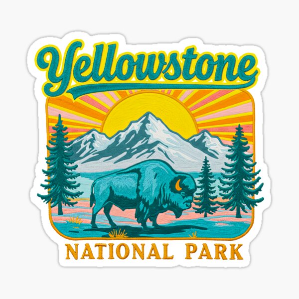 Item preview, Yellowstone National Park designed and sold by Designbyhy.