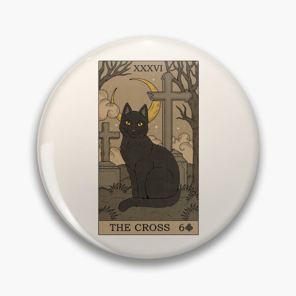 Item preview, The Cross - Cats Tarot designed and sold by Thiago Corrêa.