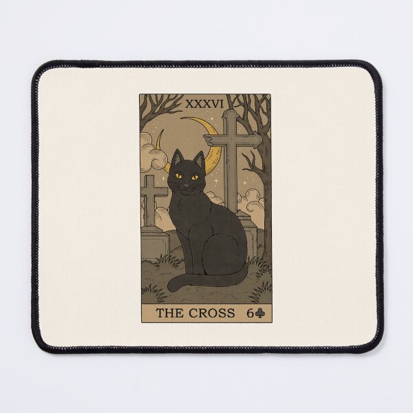 Item preview, The Cross - Cats Tarot designed and sold by Thiago Corrêa.