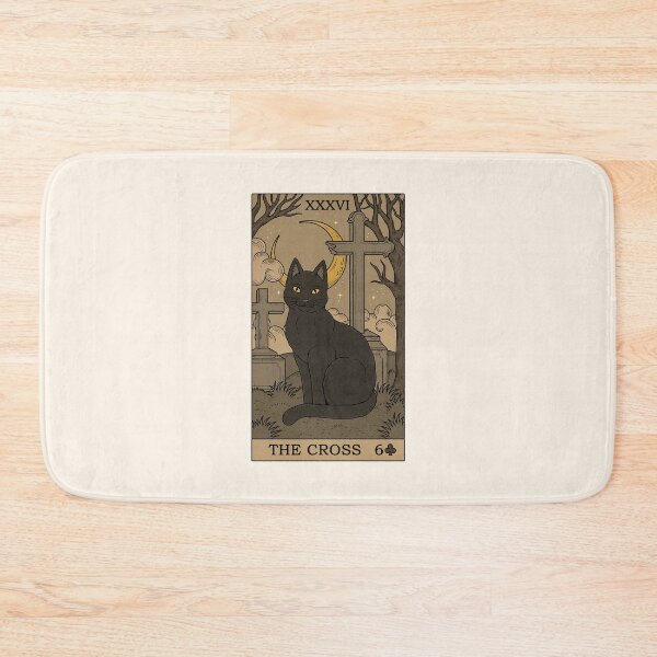 Item preview, The Cross - Cats Tarot designed and sold by Thiago Corrêa.