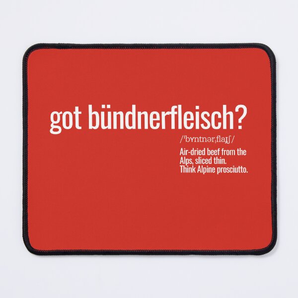 Item preview, Got Bündnerfleisch? designed and sold by nature. electrified..
