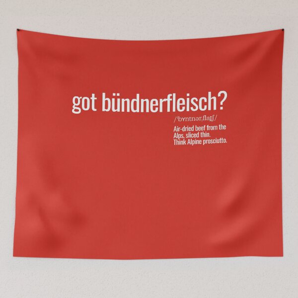 Item preview, Got Bündnerfleisch? designed and sold by nature. electrified..