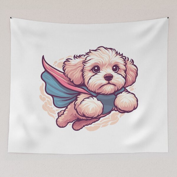Item preview, Super Dog Maltipoo Moodle Multipoo Cape Gift designed and sold by Pineapple-Tree.