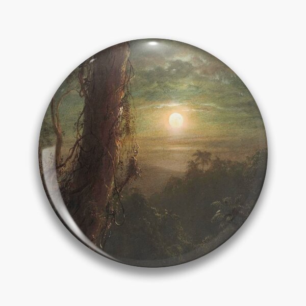 Artikelvorschau, Dämmerung in den Tropen (Ein tropisches Mondlicht), von Frederic Edwin Church entworfen und verkauft von Gabriel S.