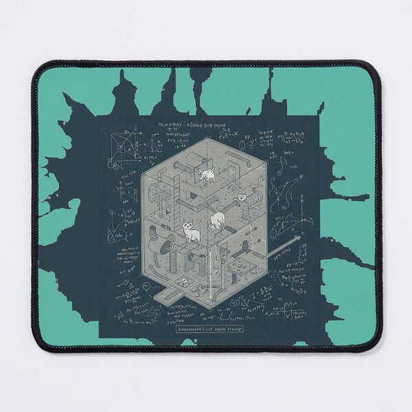 Item preview, Schrödinger's cat escape plan designed and sold by painterfrank.