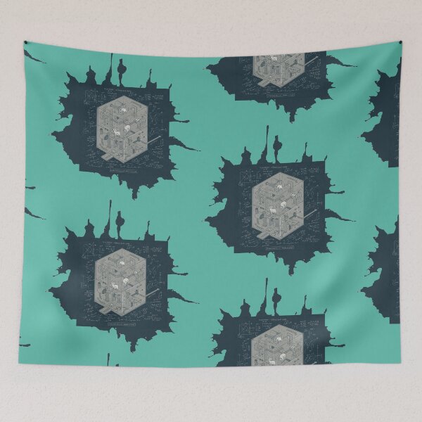 Item preview, Schrödinger's cat escape plan designed and sold by painterfrank.