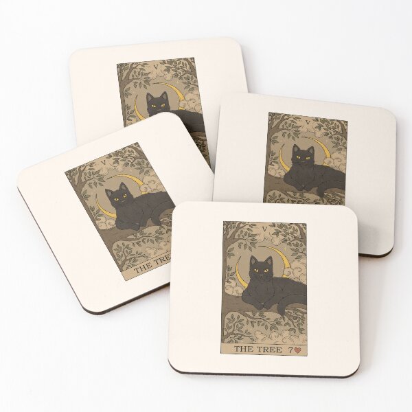 Item preview, The Tree - Cats Tarot designed and sold by Thiago Corrêa.