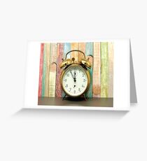 ELEVENTH HOUR Pop Art Greeting Card