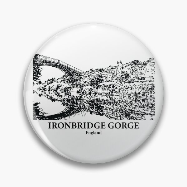 Item preview, Ironbridge Gorge - England designed and sold by Lakeric Cityscapes.