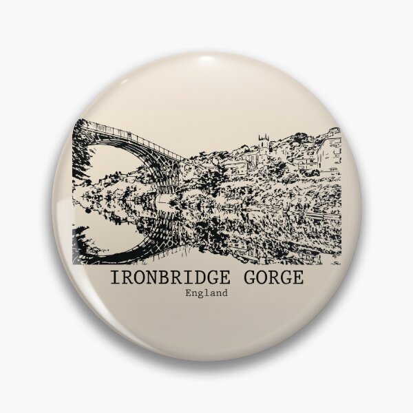 Item preview, Ironbridge Gorge - England designed and sold by Lakeric Cityscapes.
