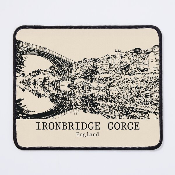 Item preview, Ironbridge Gorge - England designed and sold by Lakeric Cityscapes.