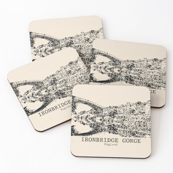 Item preview, Ironbridge Gorge - England designed and sold by Lakeric Cityscapes.
