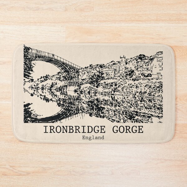 Item preview, Ironbridge Gorge - England designed and sold by Lakeric Cityscapes.