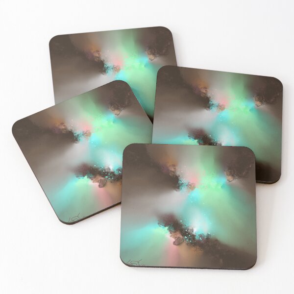 Item preview, Neovance - Teal Aqua Brown Abstract designed and sold by Joey Santiago.