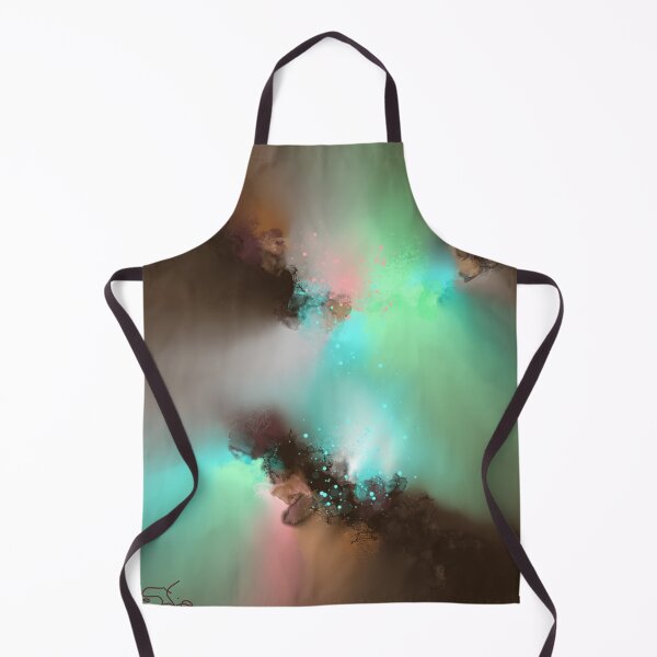 Item preview, Neovance - Teal Aqua Brown Abstract designed and sold by Joey Santiago.