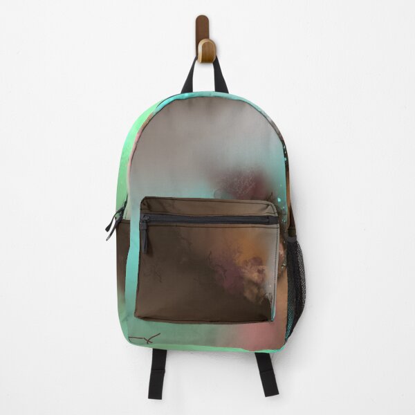 Item preview, Neovance - Teal Aqua Brown Abstract designed and sold by Joey Santiago.