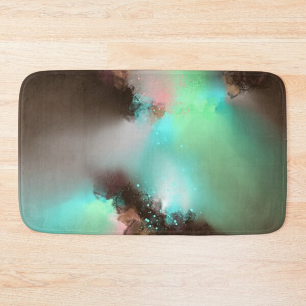 Item preview, Neovance - Teal Aqua Brown Abstract designed and sold by Joey Santiago.