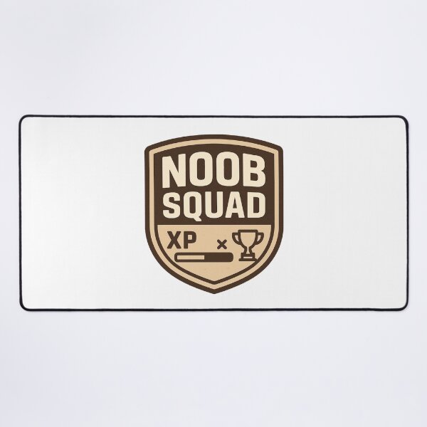 Item preview, Noob Squad – Retro Gamer XP Badge Design designed and sold by HAFIZ-DP.